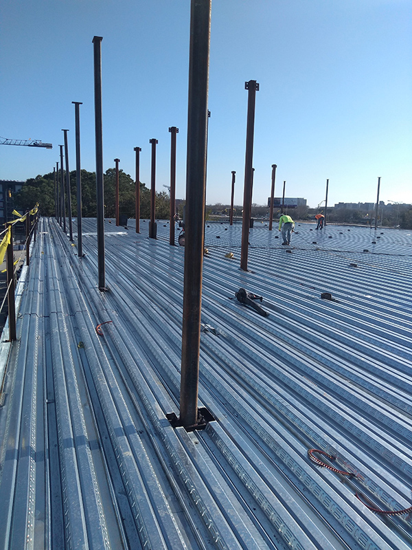 steel decking installation