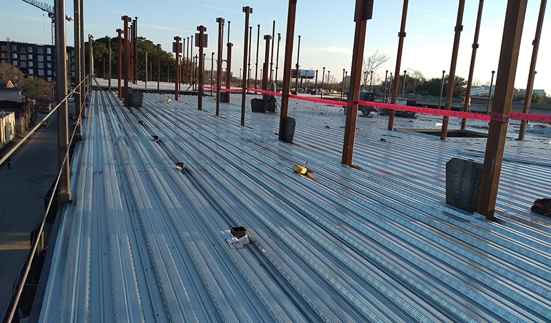 steel decking installation